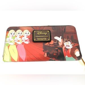 Disney Loungefly Wallet Beauty and the Beast Belle Gaston Characters